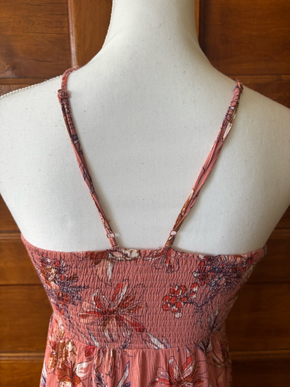 Free People "One Step Ahead" floral print halter neck maxi dress - Picture 6 of 11